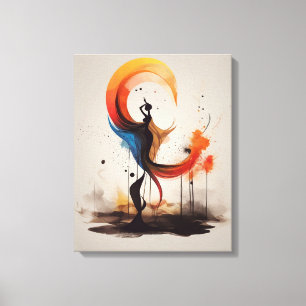 open to heart canvas print