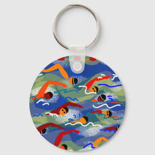 OPEN WATER Swim Keychain