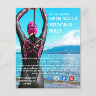 open water swimming triathlon cycle running flye flyer