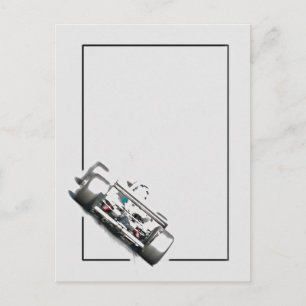 Open Wheel Racer Postcard
