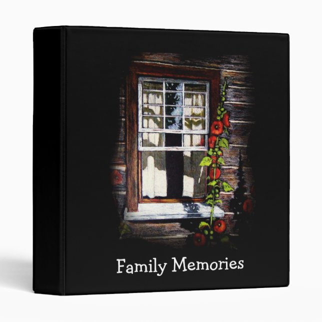 OPEN WINDOW ARTWORK: BINDER: MEMORIES BINDER (Front/Spine)