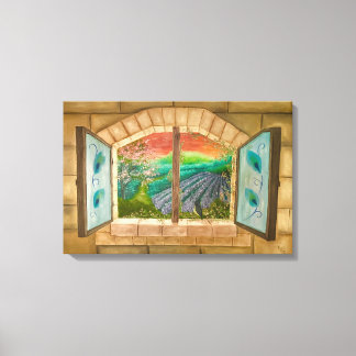 Open Window Canvas Print