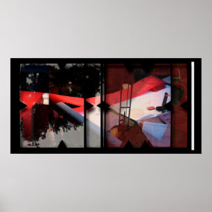 Open Work sur Open Red 17 Photomontage Poster