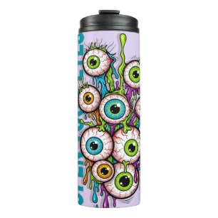 Open your eyes thermal tumbler