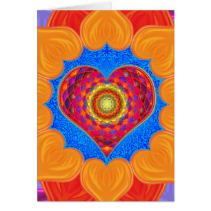 Open Your Heart Greeting Card