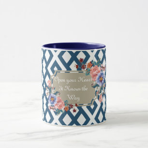 Open Your Heart it Knows the Way Designer Mug