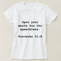 Open your mouth for the speechless Women's T-shirt