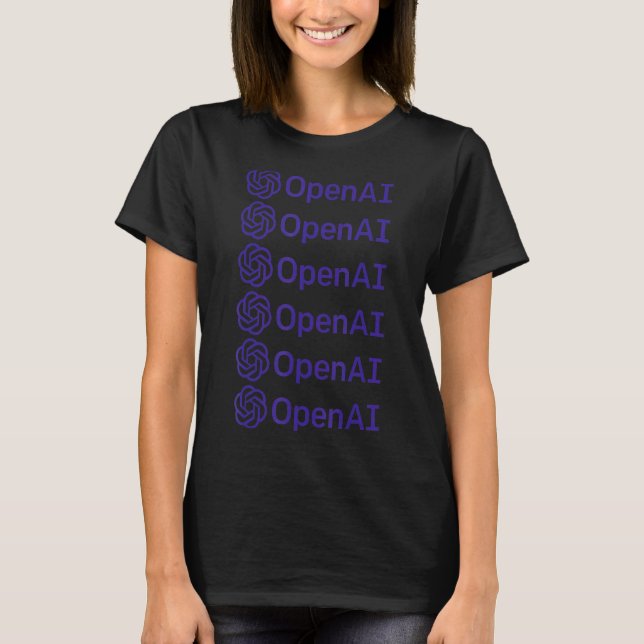 Openai  Machine Learning, Artificial Intelligence  T-Shirt (Front)
