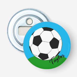 Opener for Soccer fans Monogrammed /Football party
