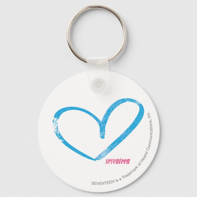 OpenHeart Aqua Keychain (Front)