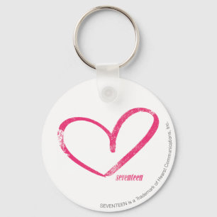 OpenHeart Magenta Keychain
