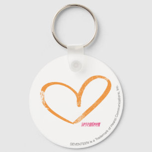 OpenHeart Orange Keychain