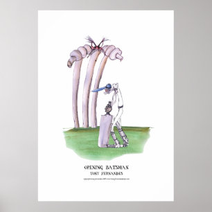opening batsman, tony fernandes poster