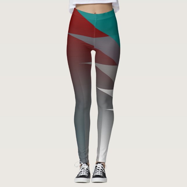 Opening curtains leggings (Front)