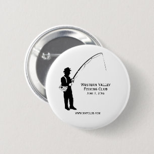 Opening Day Fishing Club   2 Inch Round Button