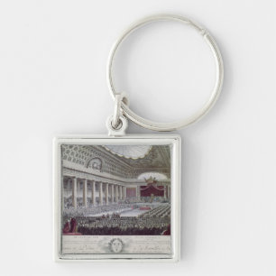 Opening of the Estates General at Versailles Keychain