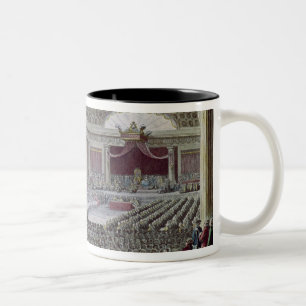 Opening of the Estates General at Versailles Two-Tone Coffee Mug