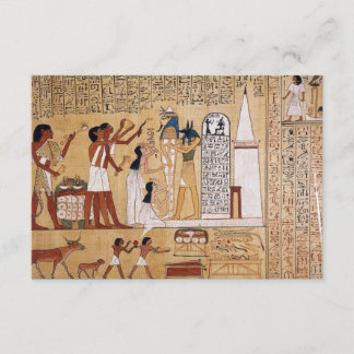 Opening of the Mouth Ceremony Book of the Dead Invitation