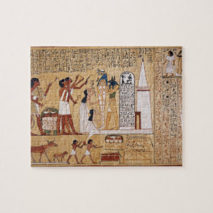 Opening of the Mouth Ceremony Book of the Dead Jigsaw Puzzle