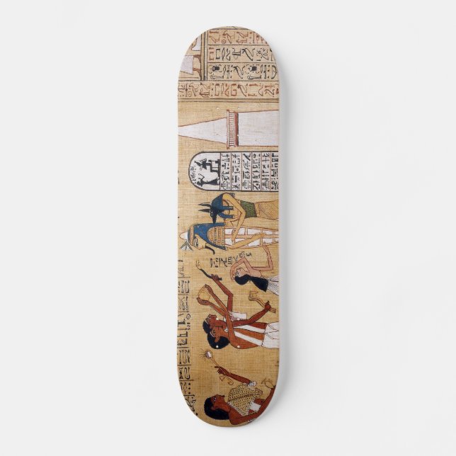 Opening of the Mouth Ceremony Book of the Dead Skateboard (Front)