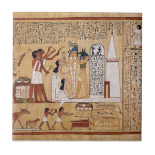 Opening of the Mouth Ceremony Book of the Dead Tile