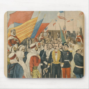 Opening of the Saida railway in Algeria Mouse Pad