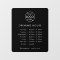 Opening Times | Business Logo Opening Hours Black