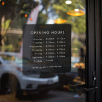 Opening Times | Business Opening Hours Black