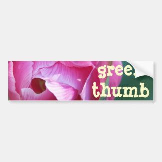 Opening Up, Green-Thumb Bumper Sticker