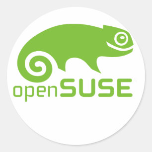 openSuzie Linux Logo Classic Round Sticker