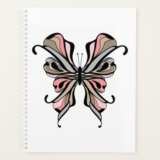 Openwork butterfly planner (Front)