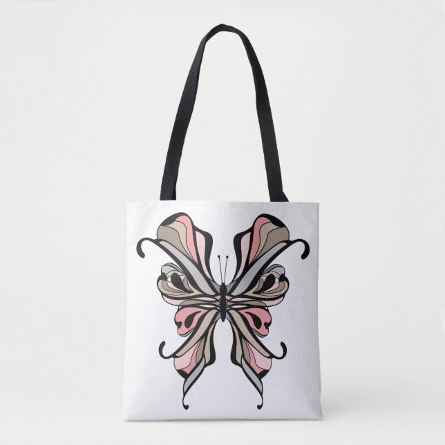 Openwork butterfly tote bag (Front)
