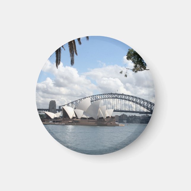 opera bridge view magnet (Front)