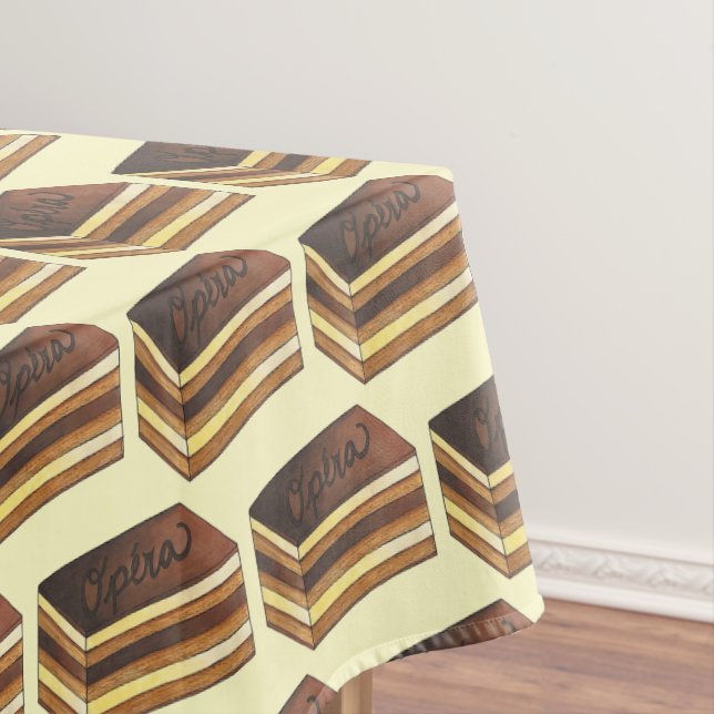 Opéra Cake Wedding Shower Afternoon Tea Party Tablecloth (In Situ)