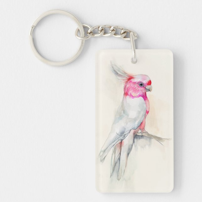 Opera Cockatoo Keychain (Front)