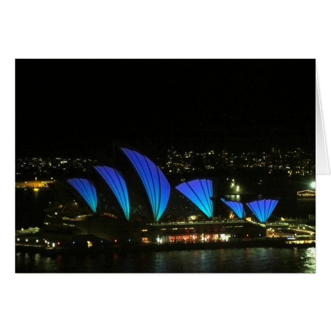opéra de sydney vivid bleu (Devant horizontal)