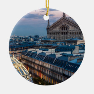 Opera garnier, Paris Ceramic Ornament