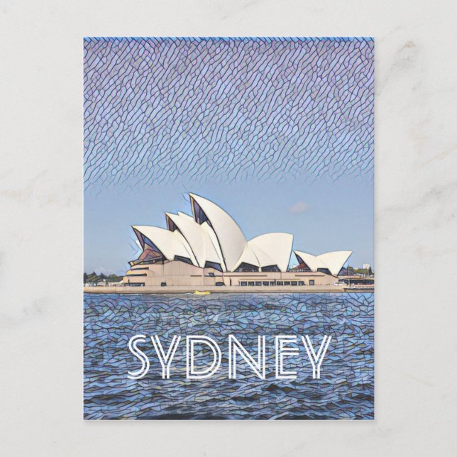 opera glimmer sydney postcard (Front)