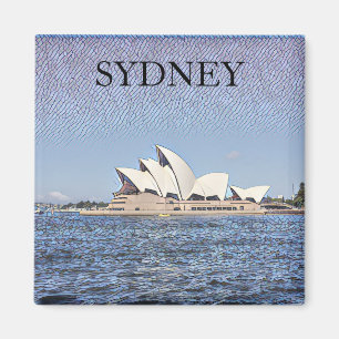 opera house art magnet