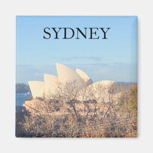 opera house autumn magnet