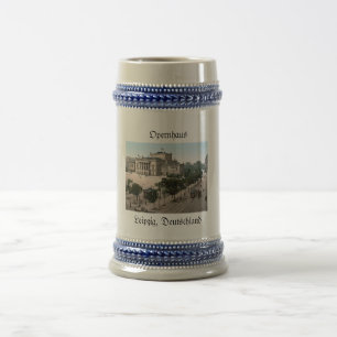 Opera House, Leipzig, Germany Beer Stein