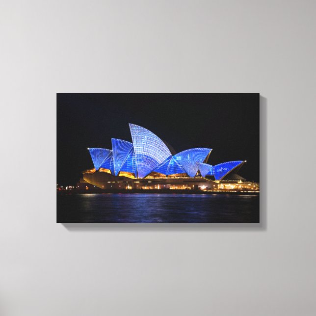 Opera House, Sydney Australia Canvas Print (Front)