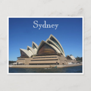 opera house sydney postcard