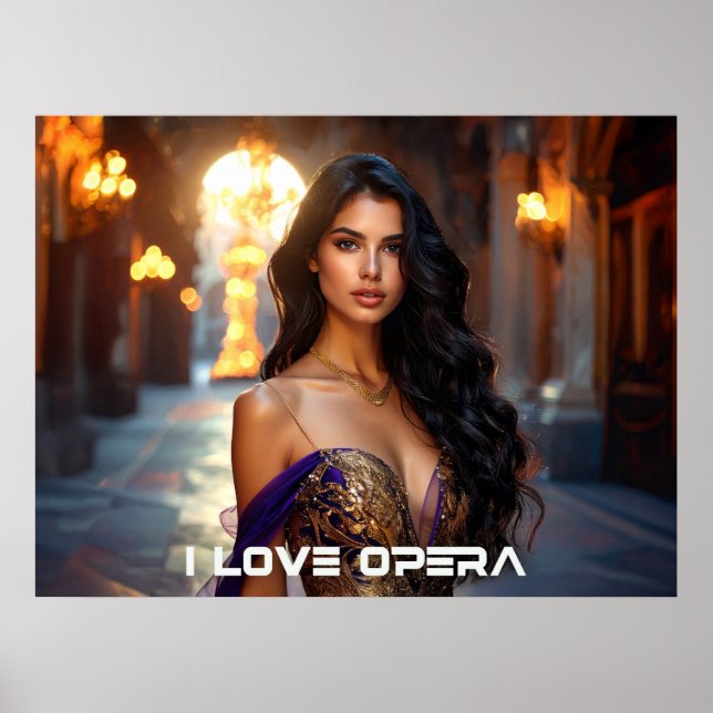 OPERA - I LOVE OPERA POSTER (Front)