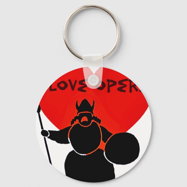 Opera Lover_ Keychain (Front)
