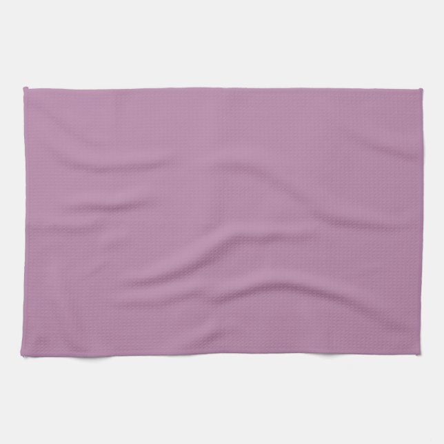 Opera Mauve Solid Colour Kitchen Towel (Horizontal)