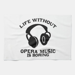Opera Music designs Kitchen Towel