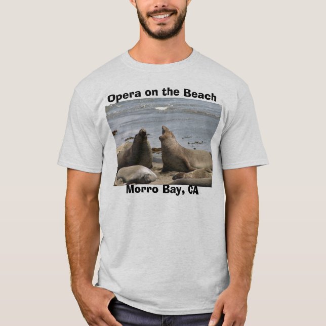 Opera on the Beach T-Shirt (Front)