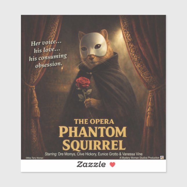 Opera Phantom Squirrel Parody (Sheet)