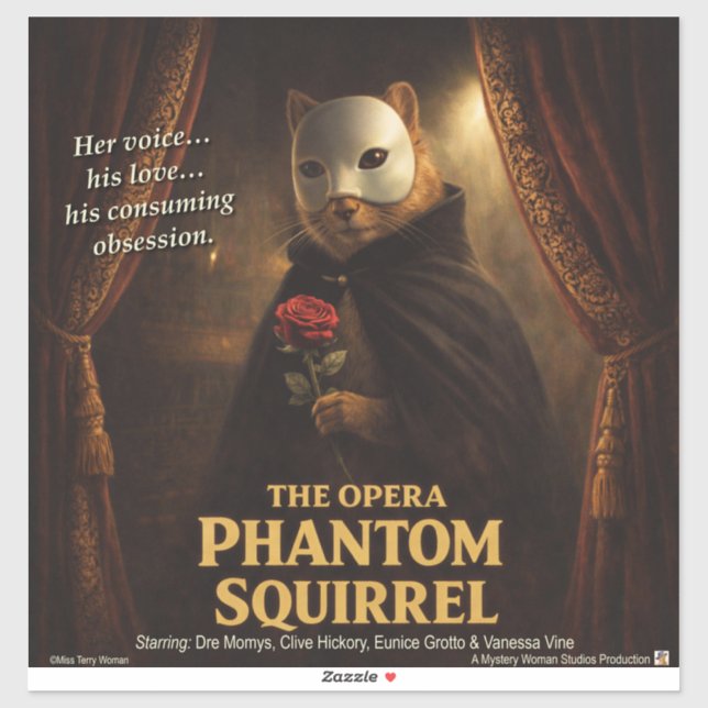 Opera Phantom Squirrel Parody (Sheet)